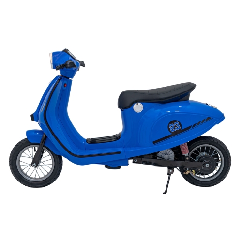 Pojazd Skuter dla dzieci na akumulator Retro 23 Niebieski SX2438.NIE